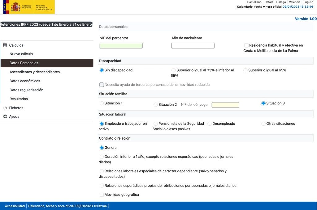 Nueva calculadora de hacienda para IRPF 2023: cómo usarla y saber el ...