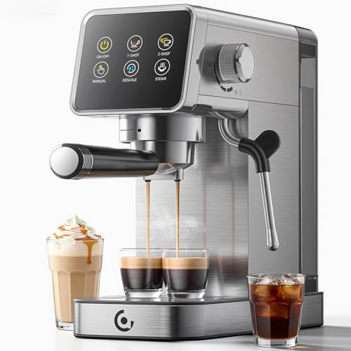 AMZCHEF Cafetera Espresso 20 Bares