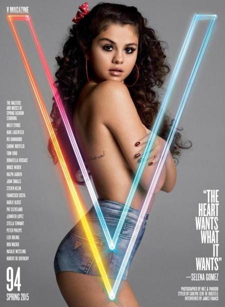 Mira tú qué sexy se pone Selena Gomez en V Magazine