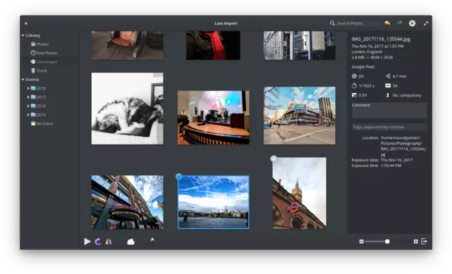 Nuevo Estilo Oscuro Para Las Librerias En La App De Fotos