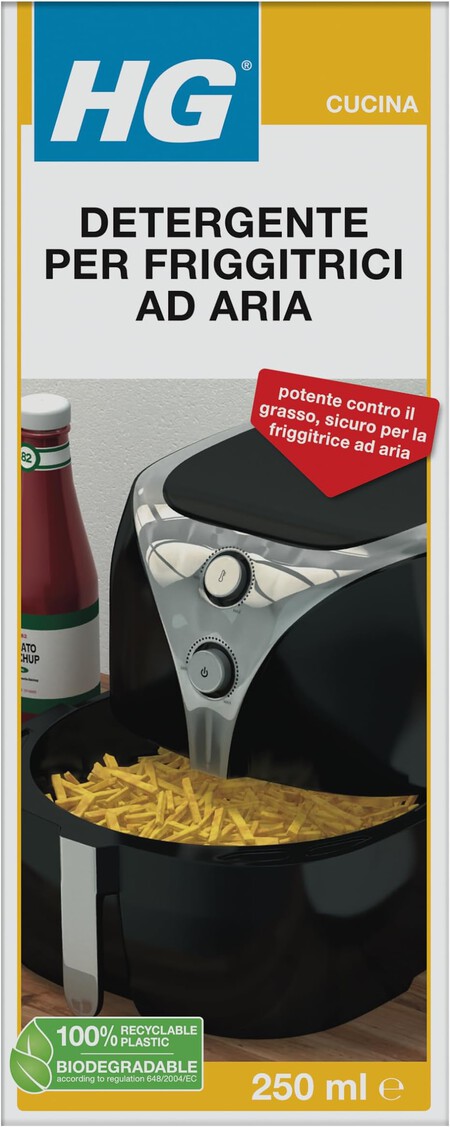 limpiador air fryer hg