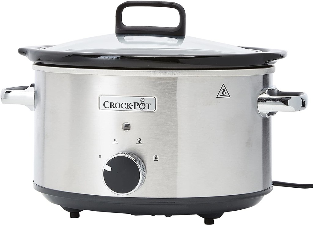 La olla de cocción lenta Crock Pot CSC028X-01 con olla cerámica y capacidad de 3,5 litros está rebajada a 49,90 euros en Amazon