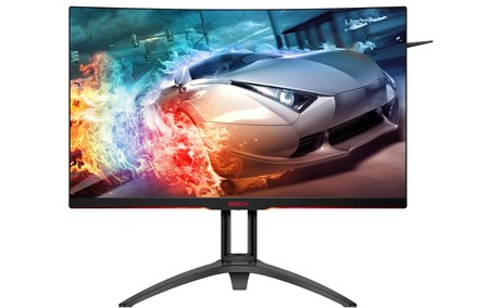 AOC presenta su nuevo monitor para jugones, el AGON AG322QC4, compatible con DisplayHDR 400 y FreeSync 2