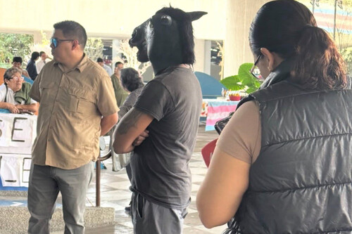 En México un joven que se identifica como caballo lleva al Congreso de Nuevo León la “Ley Therian” para frenar el bullying