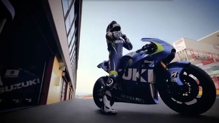 La Suzuki XRH-1 de MotoGP ahora en vídeo
