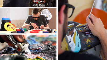 Unas mochilas muy originales en el proyecto solidario `Eastpak Artist Studio 2013´