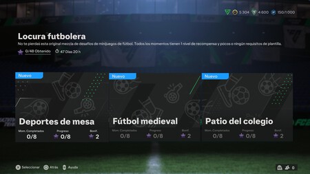 Nuevas misiones Momentos