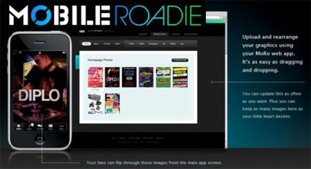 Mobile Roadie: aplicaciones iPhone para grupos musicales