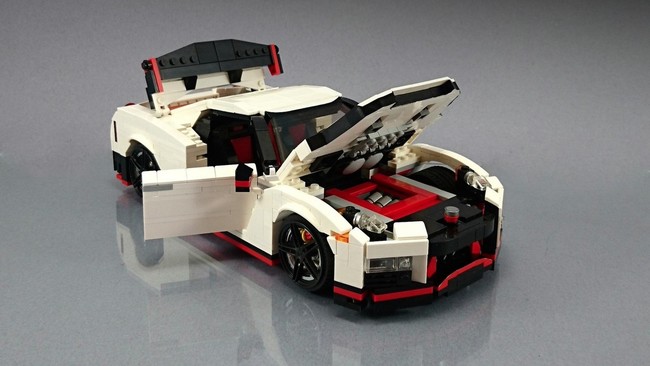 Lego Nissan Gt R Nismo 3