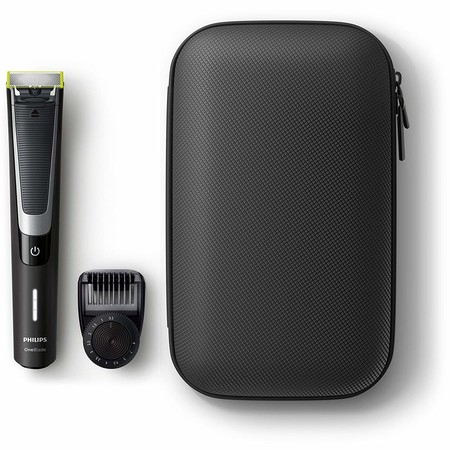 12 niveles de precisión con la set de recortadora para barba Philips OneBlade Pro QP6510/64: ahora cuesta 39,99 euros en Amazon