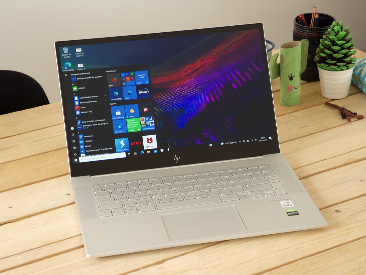 HP ENVY 15 4K有機EL i7 32G RTX2060 Office付 HP Envy 15 (2021), análisis: review con características, precio y