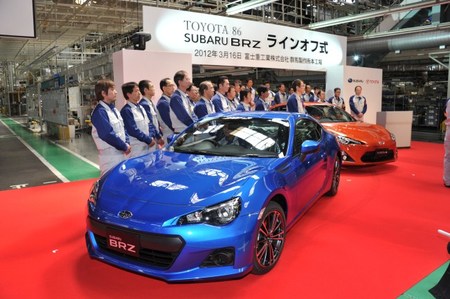 Empieza la producción de los Subaru BRZ y Toyota GT 86