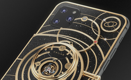 Este concepto de iPhone 11 adornado con meteoritos, piedras lunares y partes de naves espaciales te costará "sólo" 45.000 euros
