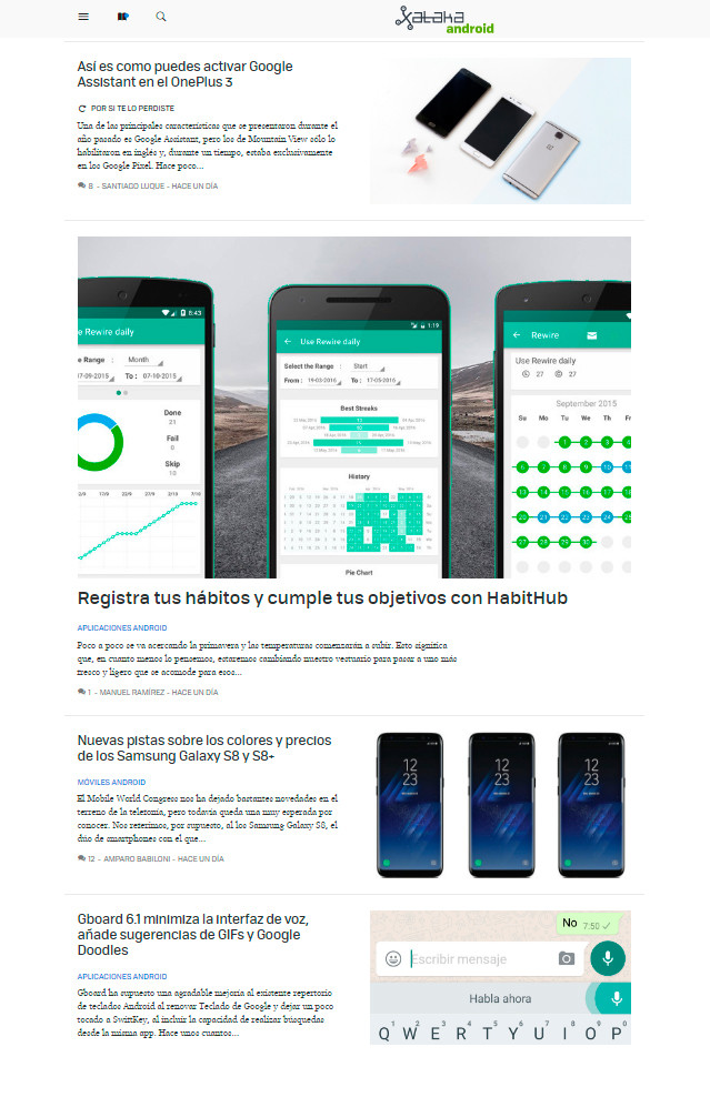 Diseno Xataka Android