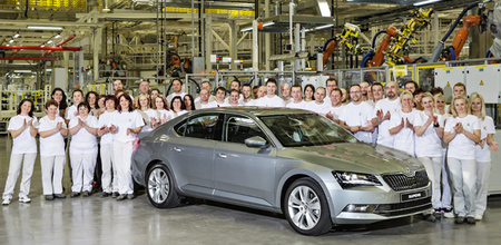 Comienza la producción del nuevo Škoda Superb