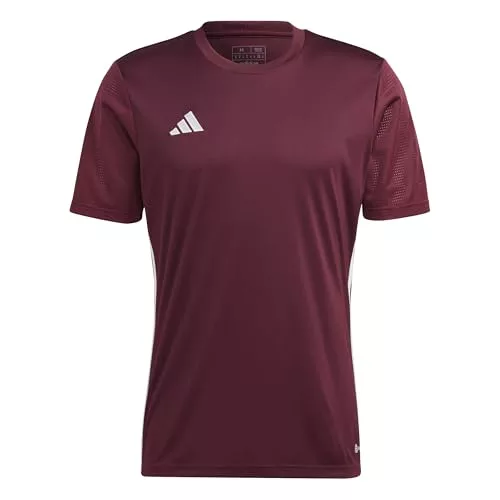 adidas Hombre Tabela 23 Jersey Shirt, Team Maroon 2/White, L