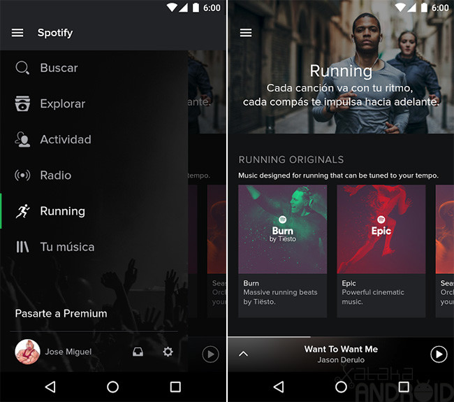 Spotify Running