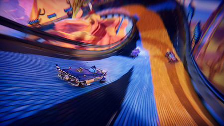 El juego de carreras arcade Trailblazers deja ver más de cerca su colorida mecánica en un gameplay