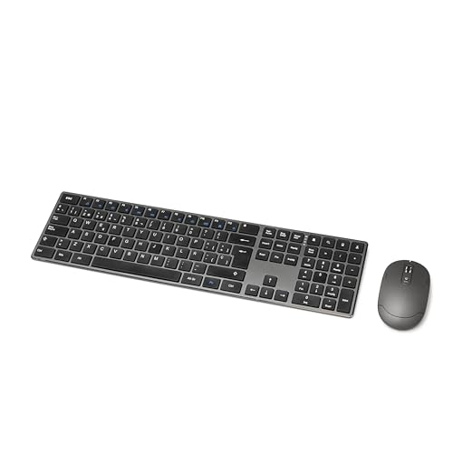 Amazon Basics Teclado ultrafino de tamaño completo y ratón inalámbrico