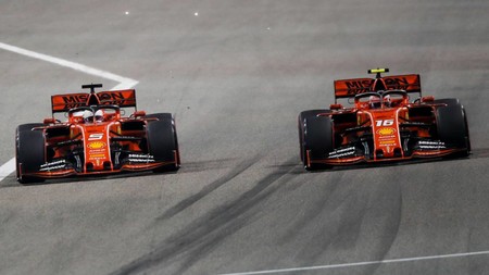 Vettel Leclerc Barein F1 2019