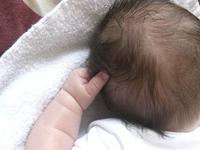 El color de pelo del bebé