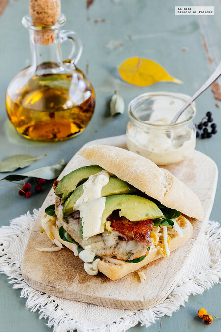 Sándwich de queso mozzarella asado. Receta