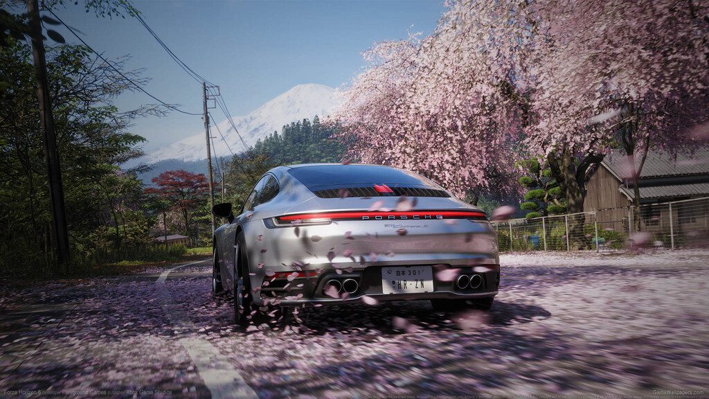 Forza Horizon 6 le tiene tanto respeto a Japón que puedes destruir todos los árboles... excepto los cerezos 