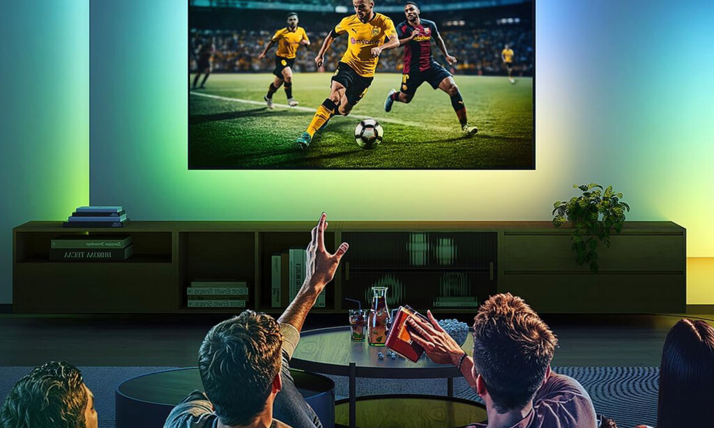 Este accesorio te permite disfrutar de una tecnología similar a la Ambilight de Philips en cualquier tele