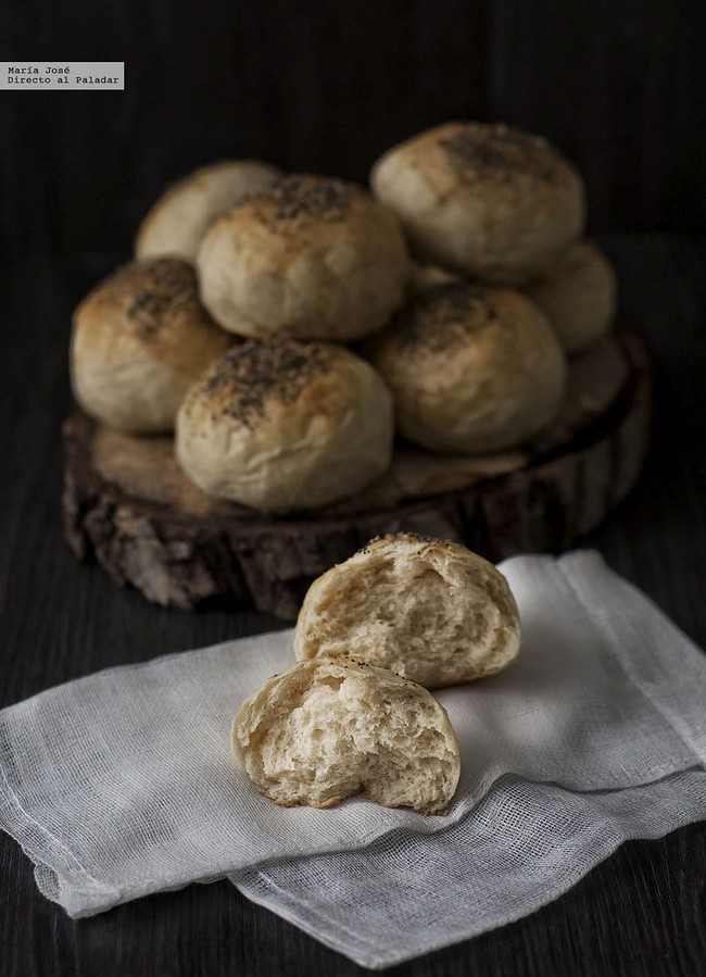 panecillos de queso cremoso