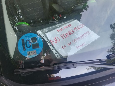 Una aplicación nefasta de la ley, resumida en una foto muy triste tomada en Madrid
