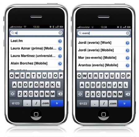 QuickGold: El primer clon de Quicksilver para iPhone e iPod touch