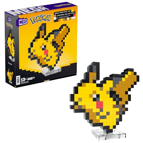 Mega Pokémon Juguete de Construcción Pikachu Pixel Art