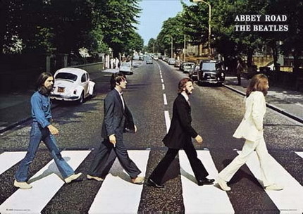 Abbey Road portada disco The Beatles