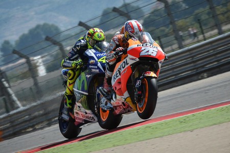Pedrosa Rossi Aragon Motogp 2015
