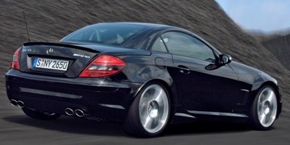Mercedes SLK 55 AMG black series
