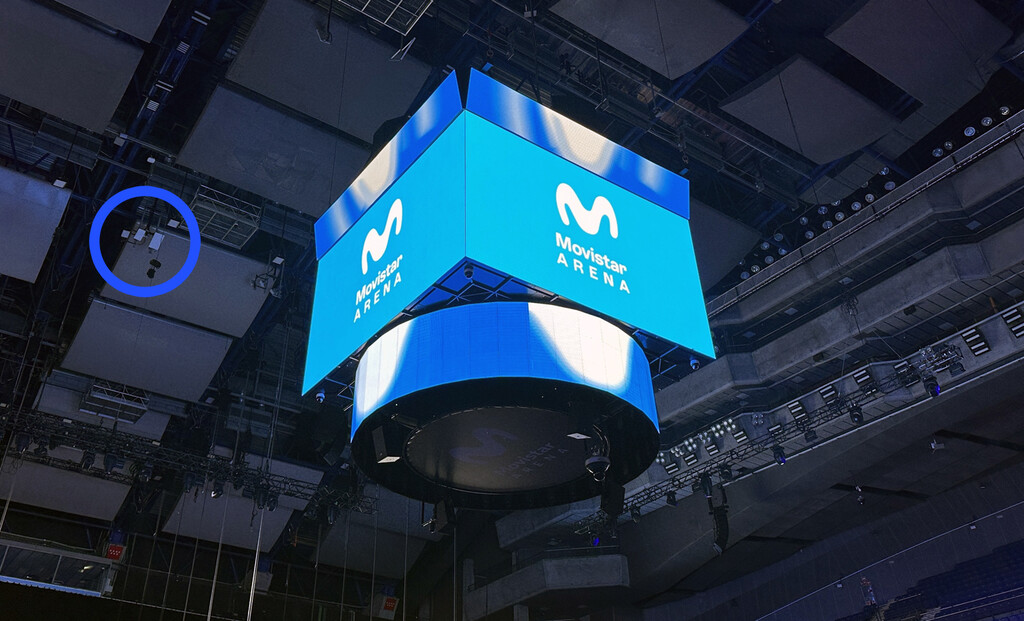 El secreto mejor guardado del Movistar Arena no está en sus camerinos ni en sus vestuarios. Son sus 18 antenas móviles