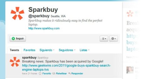 Google compra Sparkbuy, un buscador de producto