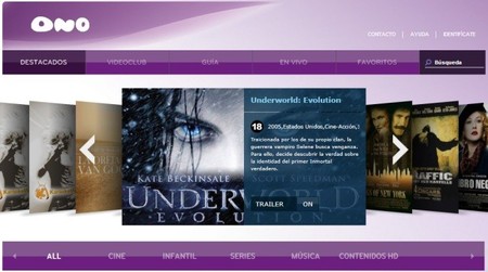 Nace ONO TV Online, el servicio de televisión y videoclub por Internet de ONO