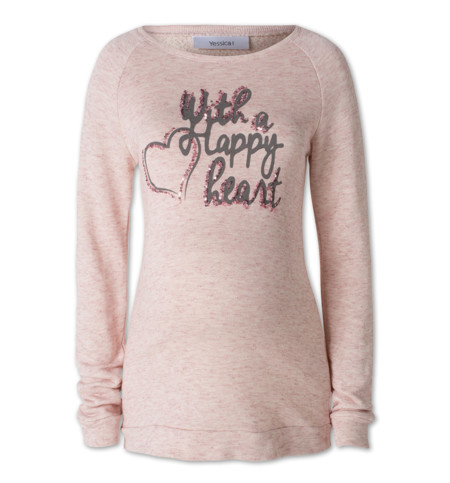 Sudadera Premama Rosa