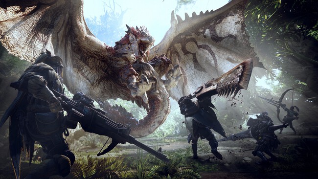 Imagen De Monster Hunter World Capcom