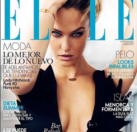 Me lo paso teta en vacaciones y ahora poso así de guapa para Elle, ¿verdad Bar Refaeli?