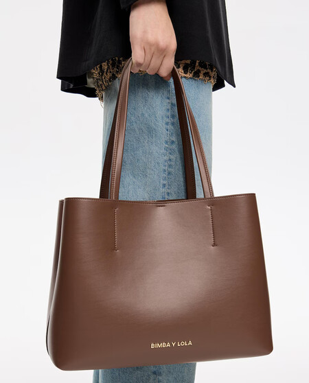 Bolsos De Hombro De Mujer Shopper Chihuahua Grande Piel