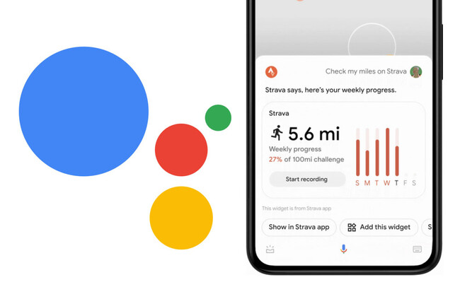 Google Assistant Widgets