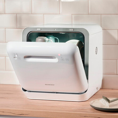 Lidl vuelve a tener disponible el mini lavavajillas perfecto para cocinas pequeñas que nos hace la vida un poco más fácil