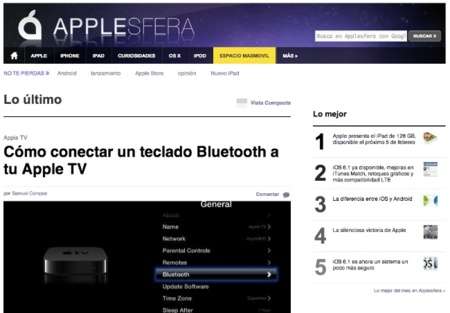 Applesfera estrena nuevo diseño
