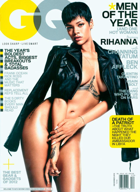 Rihanna desnudita para la revista GQ... ¿se puede estar más tremenda?