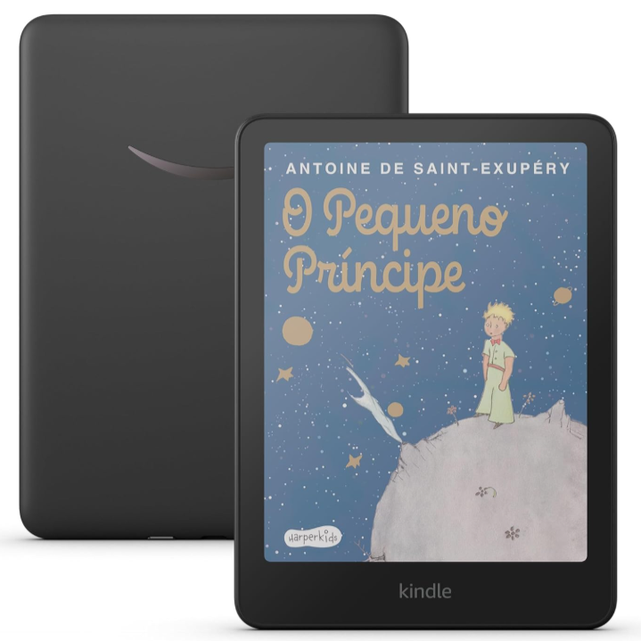 Kindle Colorsoft (16 GB) - Com tela colorida e temperatura de luz ajustável - Cor Preta