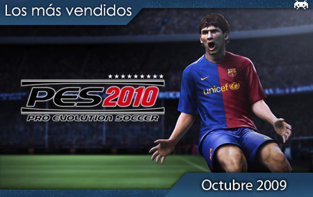Los juegos más vendidos en España. Octubre 2009