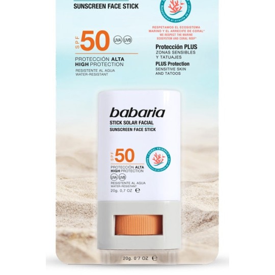 Stick Protector Facial SPF50 de Babaria