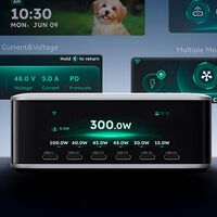 Parece una mini PC, pero en realidad es un cargador de escritorio con varios puertos USB-C de UGREEN. Este es su precio en México 